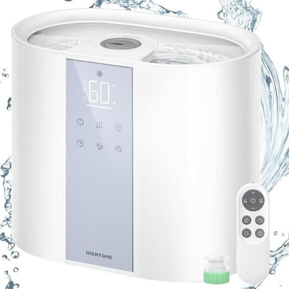 5.5L Top Fill Humidifier Large Room, 3 Modes Cool Mist with Oil Diffuser - Picture 4 of 8